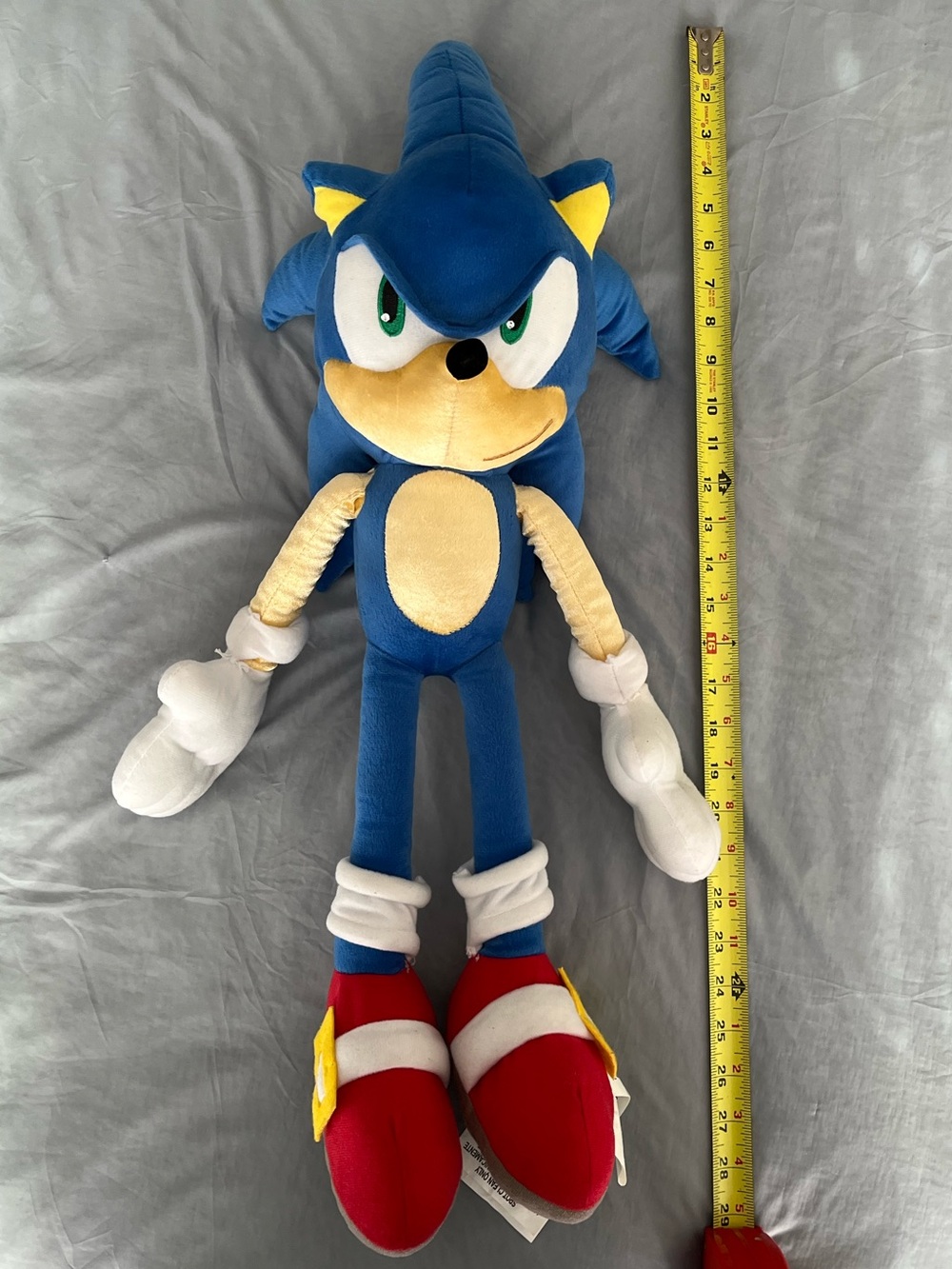 Large Sonic the Hedgehog Plush - 24 inch